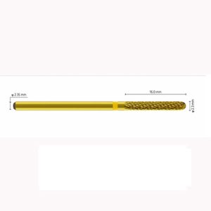 Fresa doradas de carburo tungtseno punta 2