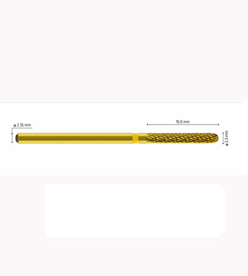 Fresa doradas de carburo tungtseno punta 2