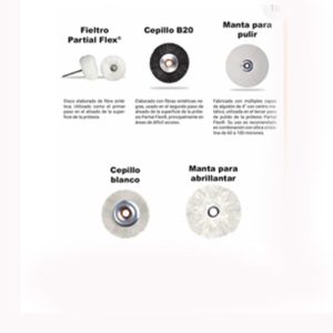Kit de pulido partial flex