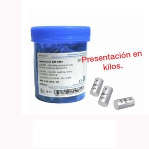 Metal Dentaurum (2688) plástico keyston