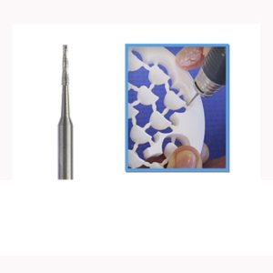 Fresas corte zirconio crudo