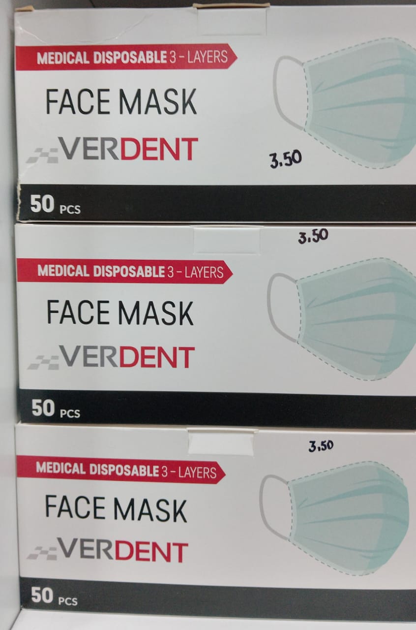 MASCARILLAS DESECHABLES